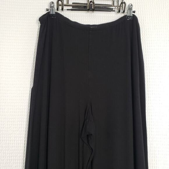 J. Jill Pull-on Wide Leg Pants Womens Black XL Stretch Comfort Loungewear Casual - Picture 10 of 15